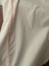 Kocotreekk树儿童速干衣吸湿排汗T恤户外运动训练服夏季撞色 云朵白 140  实拍图