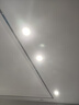 雷士（NVC） LED筒灯客厅卧室过道嵌入式二级能效全铝漆白6瓦正白开孔70-85mm 实拍图