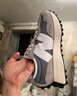 NEW BALANCE NB327 官方休闲鞋男鞋女鞋情侣复古舒适增高元祖灰情侣运动鞋 灰色/白色 MS327LAB 42.5 (脚长27cm) 实拍图