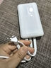 ANKER zolo安克【全球首发】MFI认证旅行充电宝自带双线20000毫安mAh大容量30W快充可上飞机安卓苹果 白 实拍图