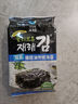 清净园轻盐橄榄油传统海苔36g 韩国进口原料 香脆海苔片拌饭包饭紫菜 实拍图