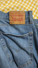 Levi's李维斯冰酷系列25春夏新款男士凉感防晒505直筒蓝色牛仔裤 蓝色 36 (32) 实拍图