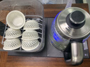 冈田（日本）全自动上水壶茶杯清洗消毒烘干一体机泡茶烧水壶抽水机茶几台嵌两用煮茶器纯钛电热水壶 1.2L 【不锈钢壶】自动清洗丨蒸汽消毒丨烘干 实拍图