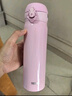 膳魔师（THERMOS）保温杯500ml大容量男女士儿童保冷水杯子JNL-504浪漫粉 实拍图