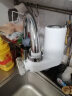 奥克斯（AUX）电热水龙头热水器加热水龙头快速热水变频恒温厨房下进水 【大屏数显】电镀银+漏保插头+万向喷头 实拍图