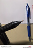 派通（Pentel）BLN105按动红色中性笔高颜值0.5mm签字笔商务学生速干水笔水性笔文具 红杆红芯单支装 实拍图