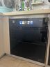 YueYingHua日本樱花消毒柜家用嵌入式大容量高温紫外线消毒烘干臭氧保洁存储碗柜304不锈钢碗架 130升三层大容量304不锈钢精钢黑 实拍图