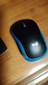 罗技（Logitech）M185鼠标 无线鼠标 办公鼠标 对称鼠标 黑色蓝边 带无线2.4G接收器 实拍图
