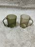 麦元素（Maiyuansu）轻奢钻石纹创意牙刷杯漱口杯家用洗漱杯刷牙杯子牙缸杯套装 2只装 实拍图