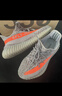 阿迪达斯Yeezy350椰子青少年学生夏日透气运动鞋 36.5 实拍图