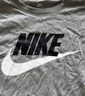 耐克(NIKE)春夏男短袖T恤 纯棉 运动休闲 经典简约AR5005-063灰XXL 实拍图