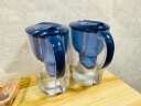 碧然德（BRITA）过滤净水器 滤水壶 海洋系列 3.5L(蓝色）+去水垢专家版滤芯11枚 环保加固包装 实拍图