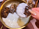 碧翠园白巧生巧坚果燕麦脆饼干高蛋白早餐代餐100g/盒巧克力轻食零食 实拍图