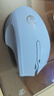 几宇Giyeo无线蓝牙有线三模鼠标便携可充电轻量化静音人体工学适用于平板电脑台式笔记本电竞游戏通用 【基础版3键】单模-天空蓝无光 实拍图