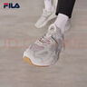 斐乐（FILA）跑步鞋老爹鞋男子跑步鞋MARSⅡ火星二代情侣款复古运动鞋休闲鞋 南极灰/雾灰-AN-F12M141116F 42 实拍图