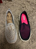 斯凯奇（Skechers）单鞋女鞋夏季蕾丝网面透气凉鞋软底健步鞋平底百搭休闲鞋896020 实拍图
