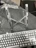 Riksoin笔记本支架电脑支架散热架 便携折叠立式增高架 适用苹果Mac华为联想z3拯救者r9000p小新戴尔手提 标准款苹果银【便携5档调节+送纳袋】 实拍图