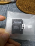 闪迪（SanDisk）256GB TF（MicroSD）内存卡 A2 4K V30 U3 C10 至尊超极速移动存储卡 读速200MB/s 写速140MB/s 实拍图