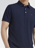 雅戈尔（YOUNGOR）短袖POLO衫男翻领舒爽透气棉手感舒适POLO衫 VSPC533066FCA藏青色 S 实拍图