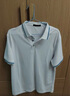 罗蒙（ROMON）送父亲冰丝凉感速干短袖t恤男士夏季薄款休闲翻领POLO上衣爸爸装 406灰蓝 3XL 185 建议175-195斤 实拍图
