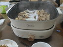 美的（Midea） 电火锅 电煮锅 电炒锅多功能用途锅电煎锅家用一锅多用 速沸火锅专用锅6L大容量 国家补贴 6L 经典平底锅 HGS303001 实拍图