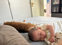 babycare山茶花宝宝爬服春夏连体衣包屁衣新生婴儿衣服 紫草星梦 80cm  实拍图