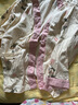 浪莎孕妇睡衣女带胸垫纯棉月子服孕期产后哺乳全棉家居服大码套装 V领-01F8002 L （100-120斤） 实拍图