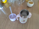 膳魔师（THERMOS）儿童保温杯水杯吸管杯学饮杯316L不锈钢把手学生杯超轻畅吸杯TCKC 实拍图