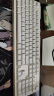 GANSS 3087TPro/3104TPro/3108TPro客制化机械键盘高斯三模RGB无线键盘蓝牙2.4G有线热插拔办公游戏键盘 3104TPro白色【GASKET结构】三模RGB KTT风信紫 实拍图