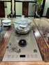 容声（RONGSHENG）全自动上水电热水壶泡茶专用茶台烧水壶烧水煮茶控温一体机功夫茶具套装316不锈钢电热水壶烧水器 0.8L 三壶上水三件套|双壶316钢(37*20 实拍图