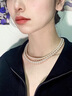中国黄金China Gold淡水珍珠项链小米珠项链女实用生日礼物女送女友妈妈老婆纪念日 【京速达】小米珠珍珠项链 实拍图