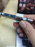 较洋适用于笔记本电脑USB3.0扩展器type-c拓展坞matebook14/se版/13s转换 灰色type-c接口【鼠标键盘/移动硬盘/U盘等 实拍图