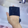 Creative art搓澡巾男士洗澡神器强力搓泥后背洗澡巾搓澡手套下灰粗细砂黑色 实拍图
