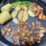 九阳（Joyoung）家用电饼铛三明治机早餐机 36mm加深烤盘煎烤机 双面加热 大火力蒸汽烤肉饼铛GK128 实拍图