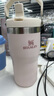 STANLEY拎拎杯吸管杯水杯保温杯不锈钢杯子冰霸杯大容量办公591ML-晶粉色 实拍图