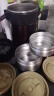 泰福高（TAFUCO）304不锈钢三层保温饭盒上班族大容量学生成人1.5L便当盒  T2542 实拍图