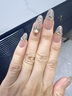 一只柚固态胶贴甲片持久牢固穿戴甲片凝胶七夕礼物 升级美甲工具 实拍图