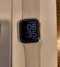 Apple/苹果 Watch SE 智能手表GPS+蜂窝款40毫米星光色铝金属表壳星光色运动型表带S/M MXHR3CH/B 实拍图