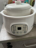 LOTOR 电炖锅全自动炖汤锅电砂煲汤煮粥神器隔水电炖盅宝宝婴儿辅食锅不溢锅 白色 1L 蒸笼款 实拍图