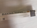 法焙客（FOR BAKE）硅油纸20m烧烤吸油纸蒸笼纸垫空气炸锅纸烤箱纸烘焙纸烤盘纸3卷 实拍图