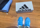 adidas T头鞋 VL COURT复古板鞋德训鞋男女阿迪达斯轻运动   蓝色/亮白/树脂黄(推荐女生选小半码)   35.5 实拍图