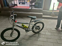 百士盾儿童自行车山地单车6-16岁以上学生减震双碟刹越野中小男女孩赛车 旗舰版7速【辐条轮】钛银色 20寸丨适身高125-145丨 实拍图