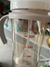 贝亲（Pigeon）自然离乳 PPSU重力球吸管双把手奶瓶 330mL 12月+ AA253 实拍图
