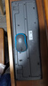 罗技（Logitech）MK275 键鼠套装 无线键鼠套装 办公键鼠套装 全尺寸 商务键鼠套装 带无线2.4G接收器 黑蓝色 实拍图