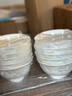 传世瓷 景德镇陶瓷碗餐具套装中式米饭碗汤碗 家用骨瓷高脚防烫碗 可进微波炉 4.5英寸 10个装 高脚碗国色多姿 实拍图