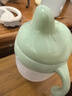 爱咔威（igroway）硅胶鸭嘴杯IKV婴幼儿水杯吸管杯4个月大宝宝开学学饮杯 160ml 绿 实拍图
