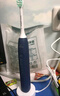 飞利浦（PHILIPS）【肖战推荐】电动牙刷钻石3系 生日礼物 成人情侣款送男生/女友 微泡水流 HX5181/02星云蓝 实拍图