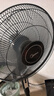 美的（Midea）【超级单品】七叶轻音立式电风扇家用柔风落地扇台式桌面小型风扇大风量节能摇头宿舍电扇 SAF30AB 实拍图