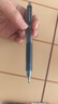 uni三菱 uni-ball UMN-105按动蓝黑色中性笔高颜值0.5mm蓝黑色签字笔商务学生考试专用水笔水性笔 1支 实拍图