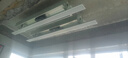 太太乐（TAITAILE）电动隐形晾衣架吊顶嵌入式晾衣杆阳台家用升降双杆隐藏式晾衣架  2.1米双杆45W照明无需检修口 实拍图